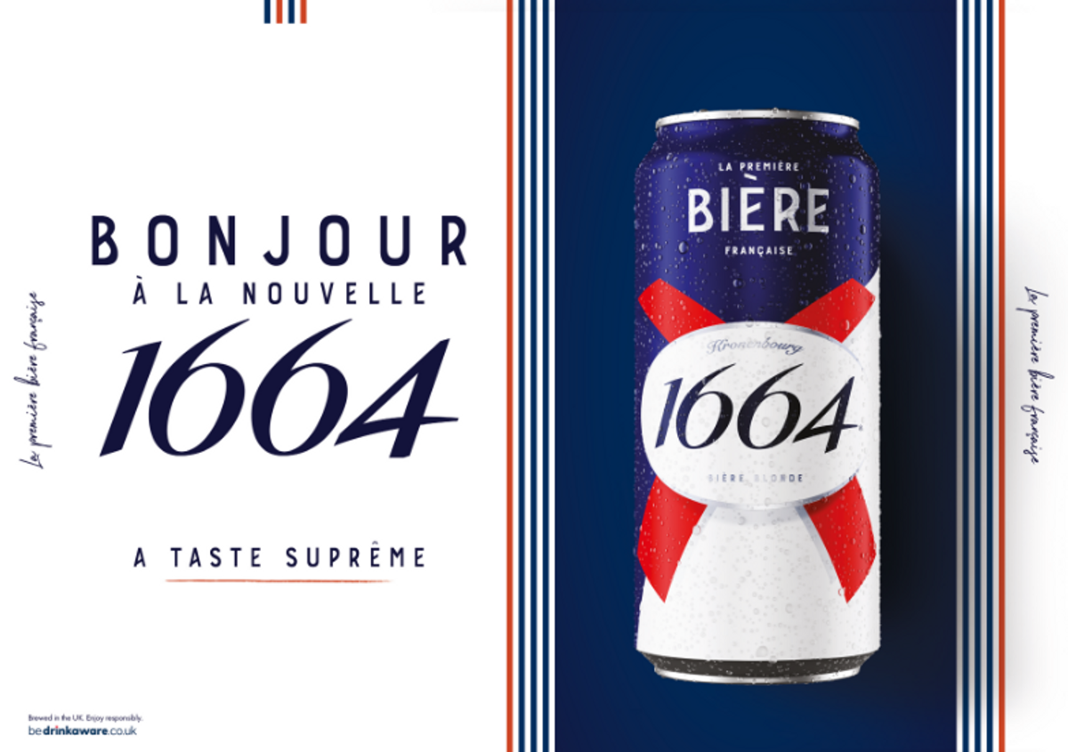 Carlsberg Marston’s relaunches 1664 Bière 