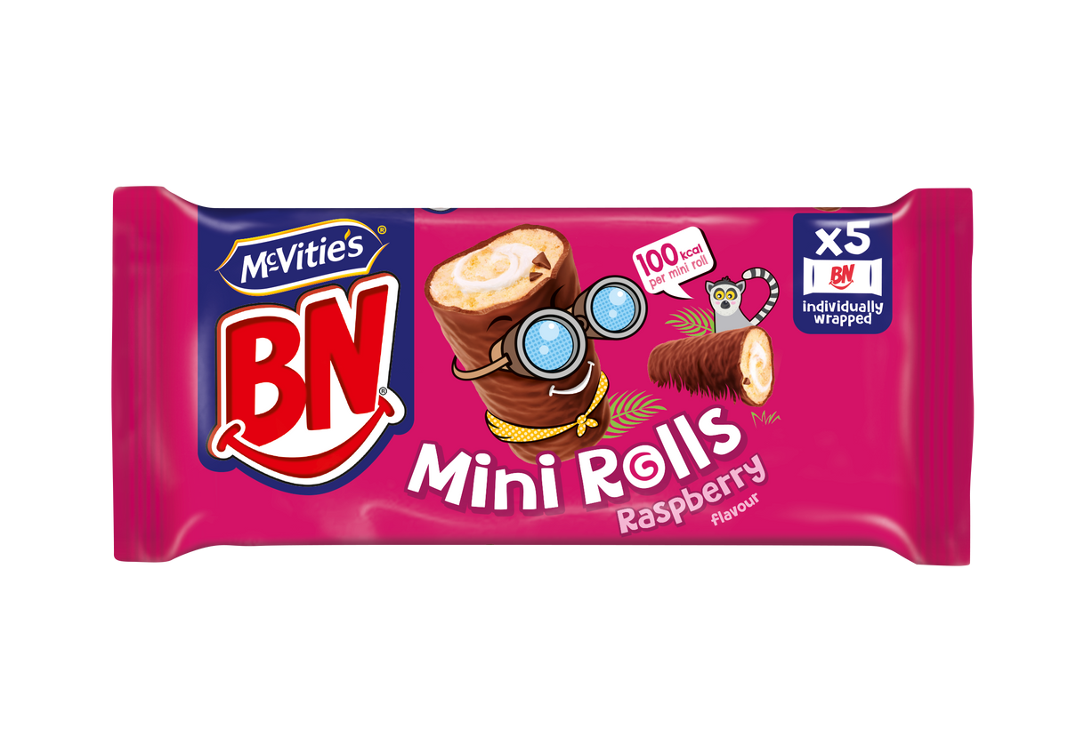 pladis launches New McVitie's BN Mini Rolls