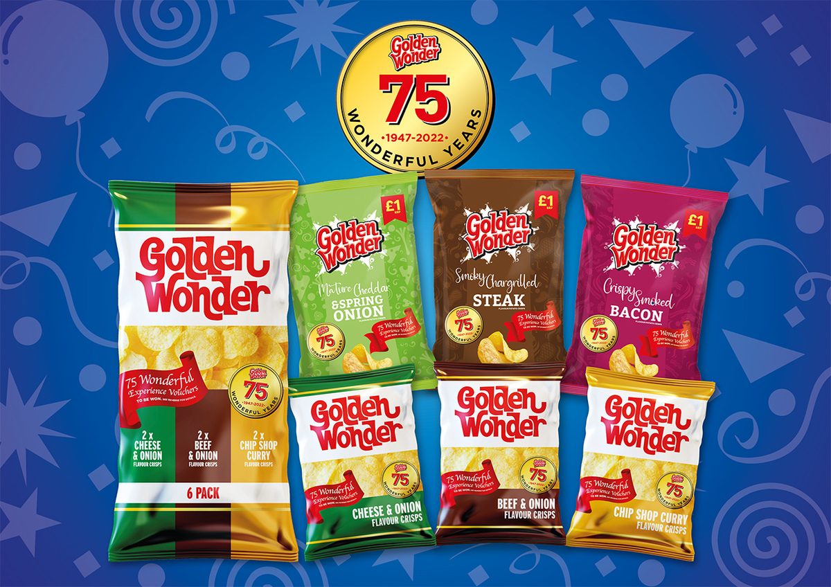 Golden Wonder celebrates a crisp 75 years