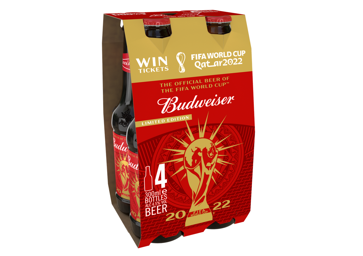 Budweiser kicks off World Cup with special packs