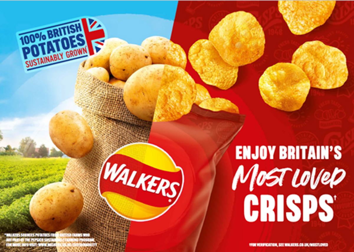 Walkers launches new campaign championing taste credentials of 'the humble British potato'