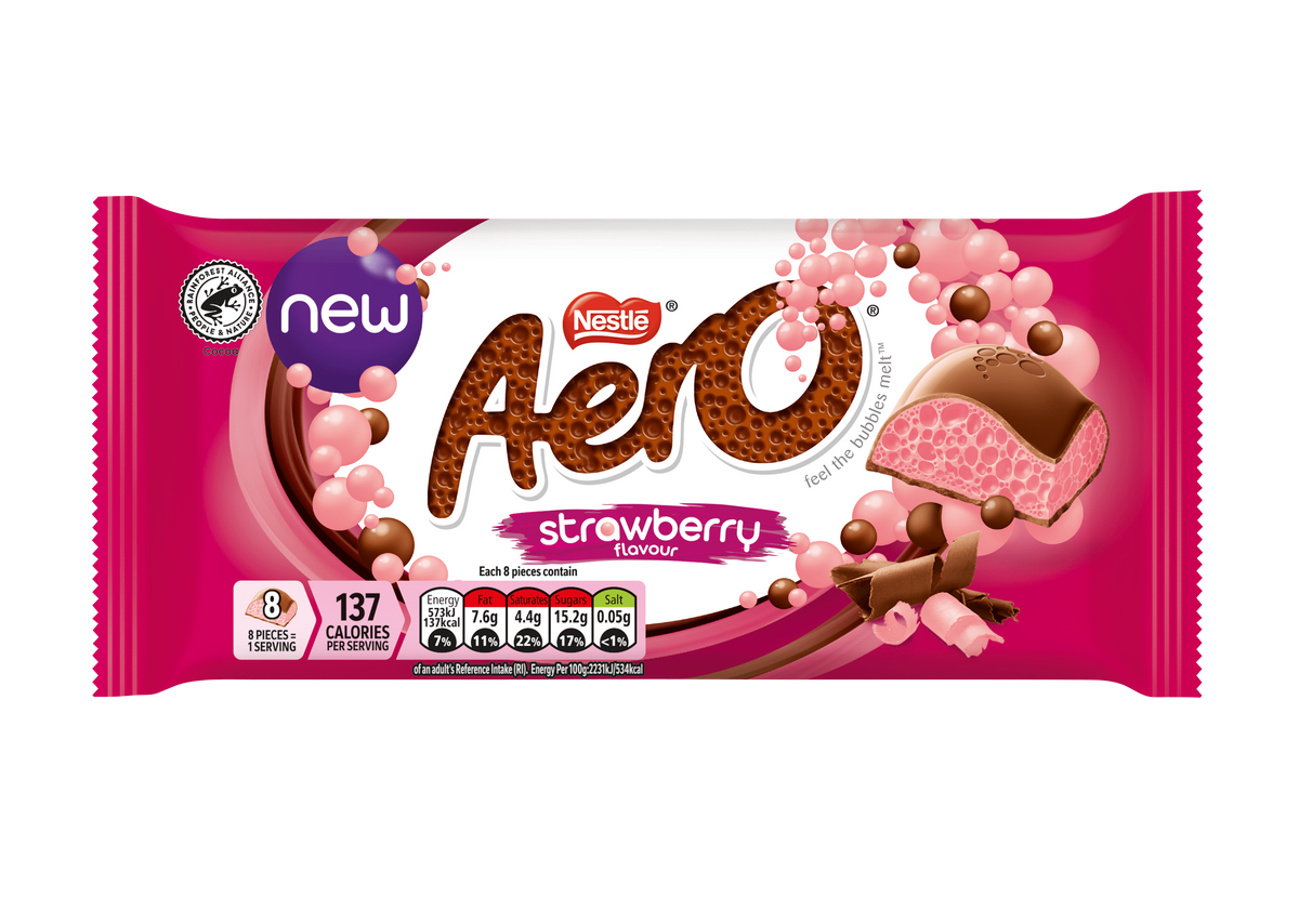 New Aero Strawberry launches in SPAR