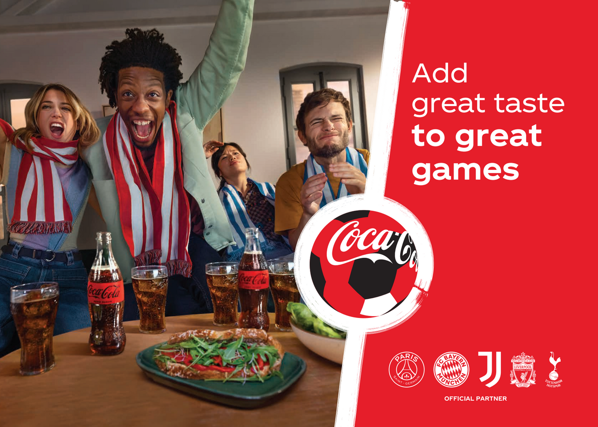 Coca-Cola grows Football Clubs partnerships portfolio