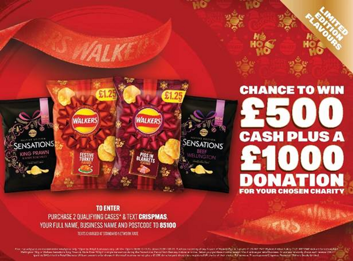 Walkers and Bestway's new Christmas promotion to give back to retailers