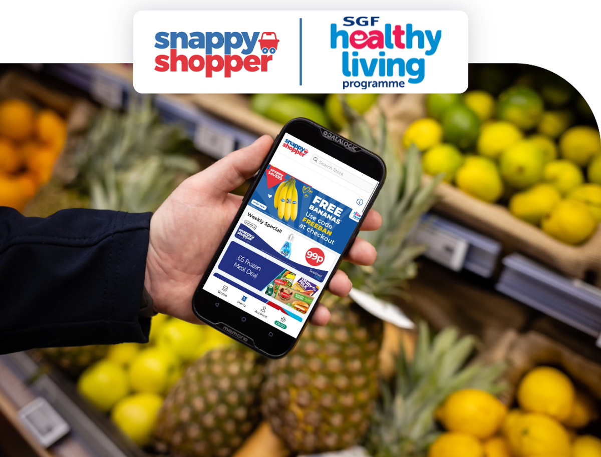 Snappy Shopper and SGF’s  Healthy Living Programme announce new partnership