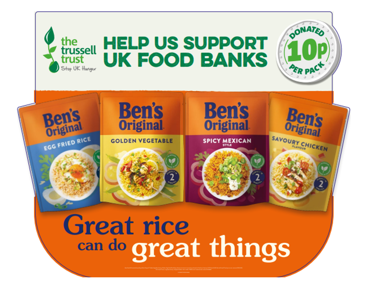 Ben’s Original is back to take Stand Against Hunger