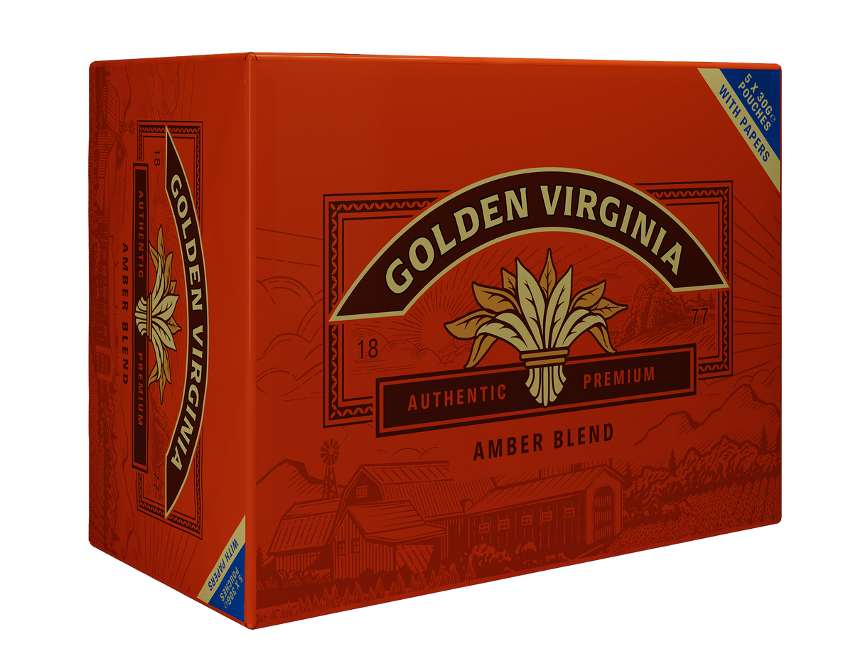 Imperial Brands makes history with launch of new Golden Virginia Amber Blend