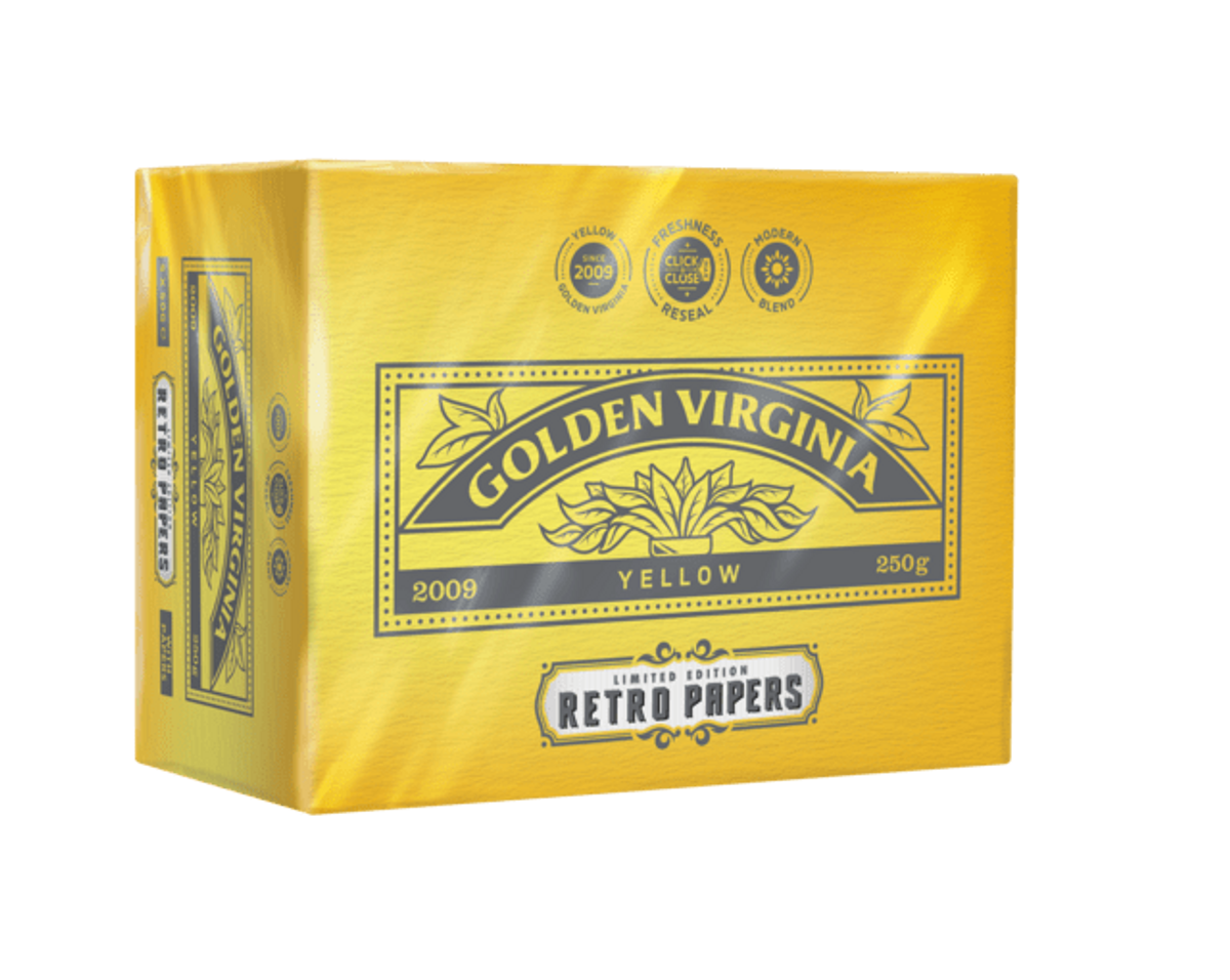 Celebrating145 years of Golden Virginia with retro papers launch