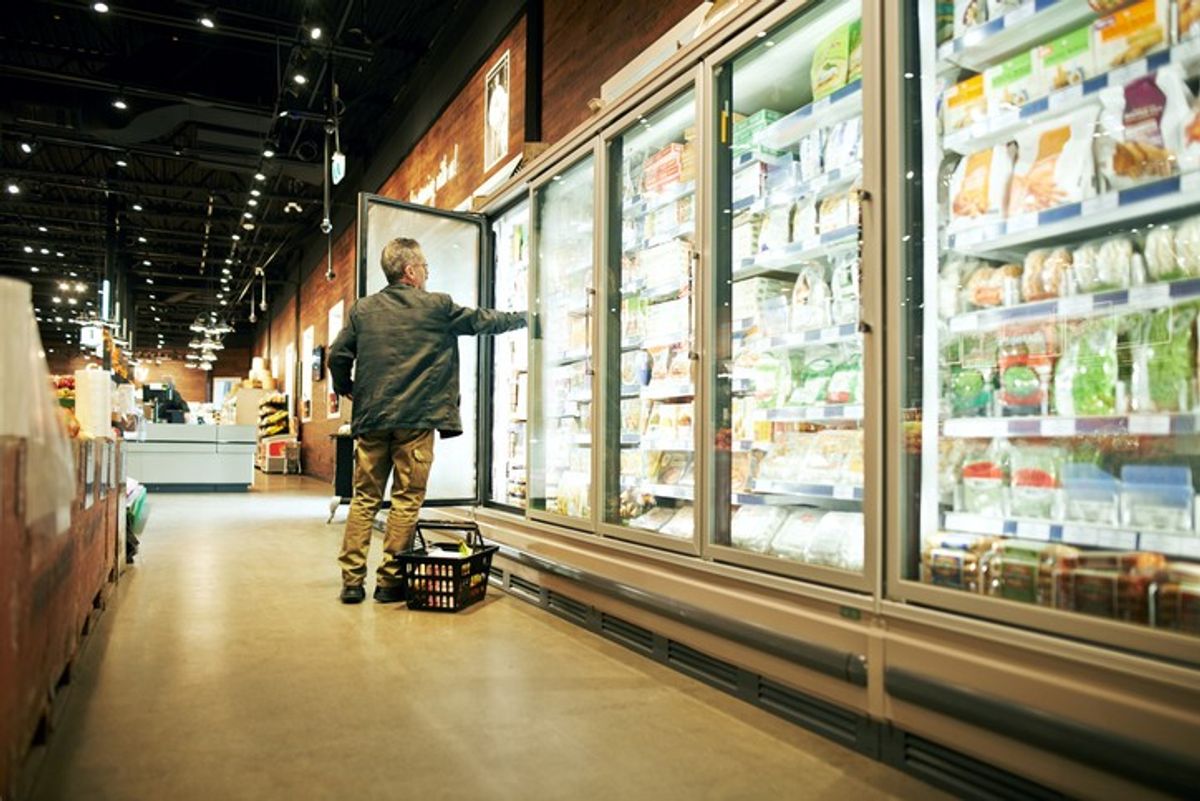 'More shoppers buying frozen food'