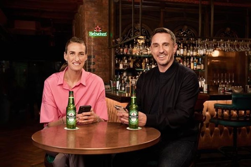 Heineken partners with Jill Scott and Gary Neville to tackle online sexism