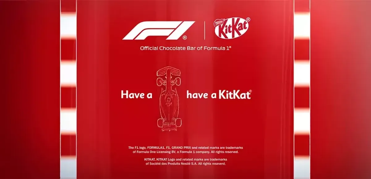 KitKat F1 partnership