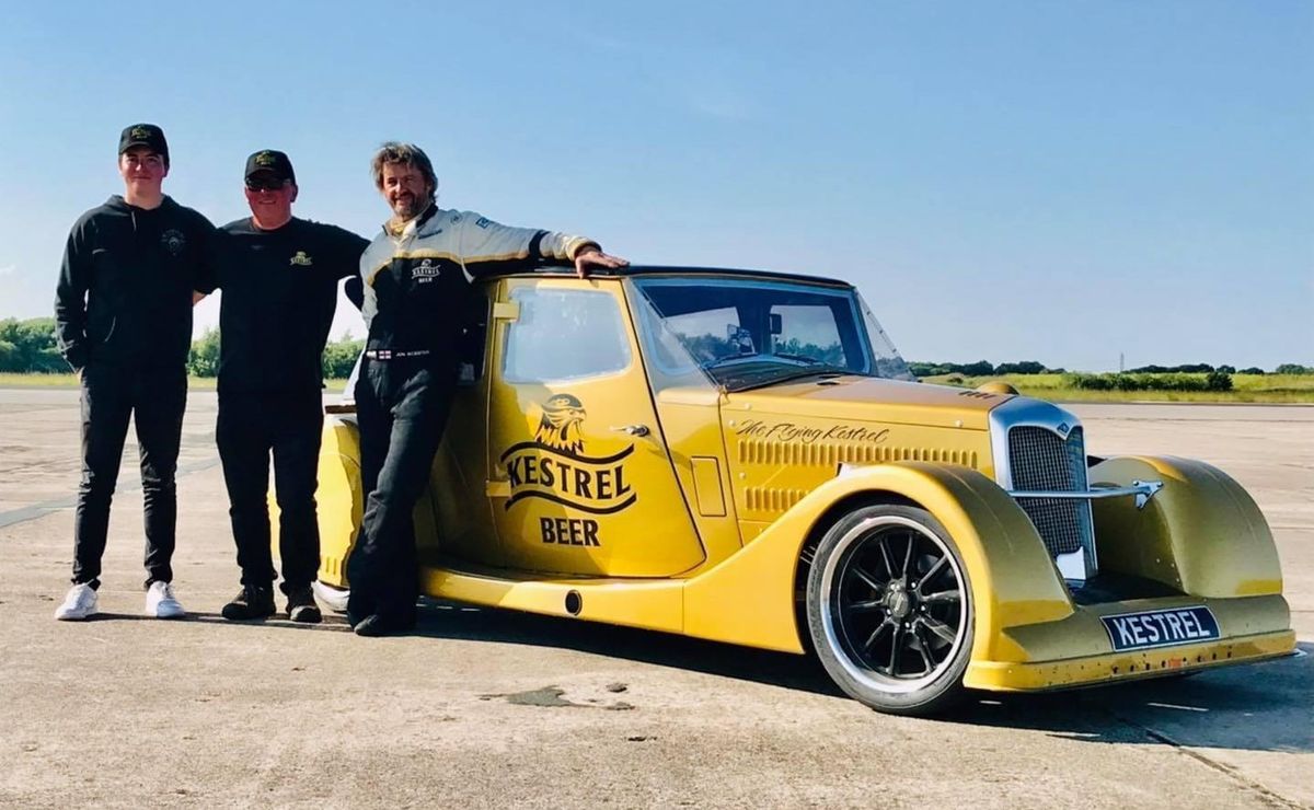 Kestrel Beer's 1935 British classic smashes land speed record