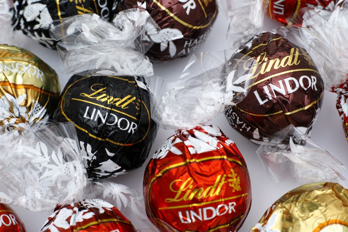 Lindt Lindor chocolate truffles