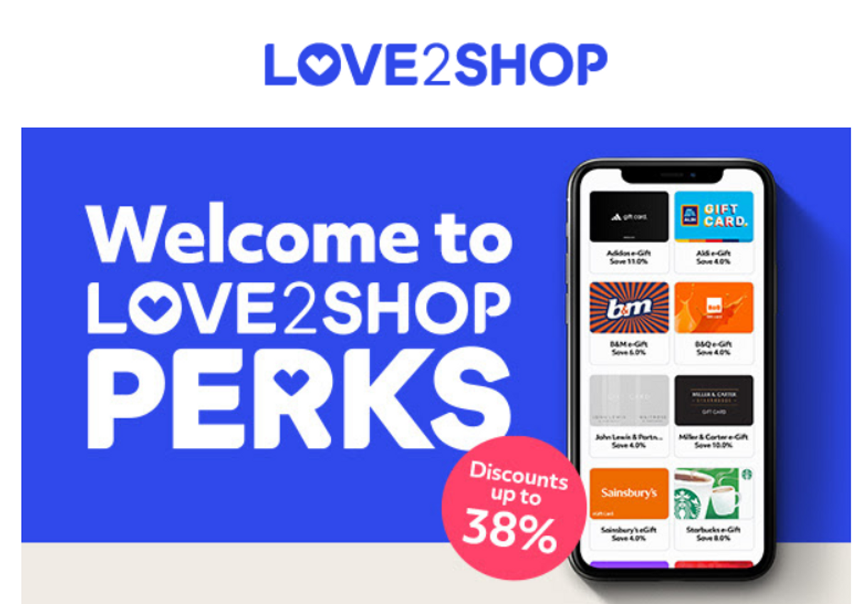 Love2shop launches Perks retailer discount platform