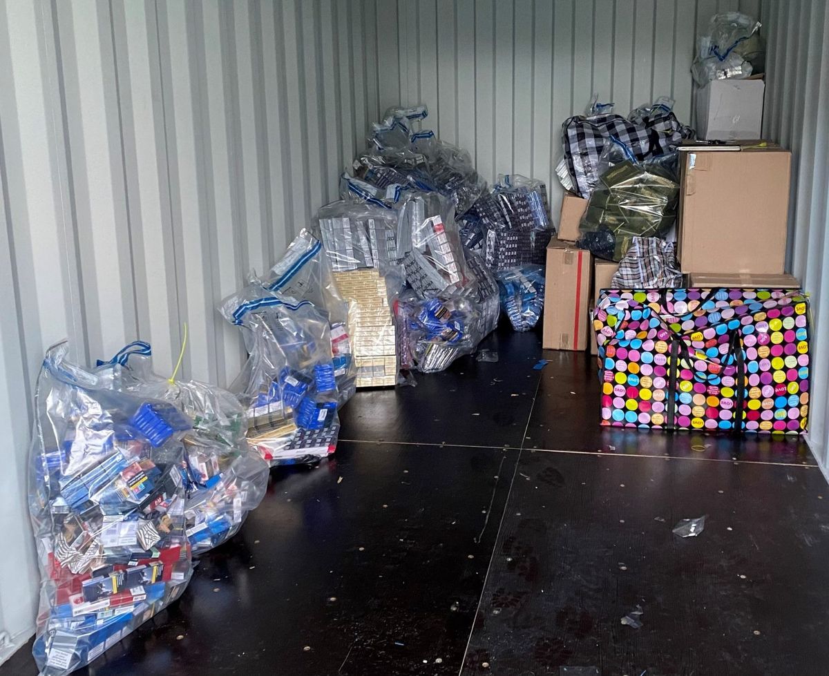 Massive haul of illicit cigarettes and tobacco