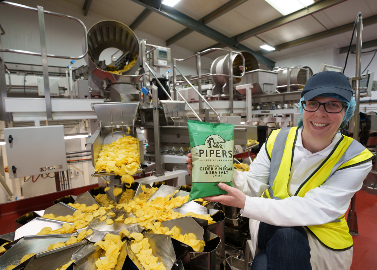 PepsiCo to invest £8m in Pipers Crisps’ Brigg factory