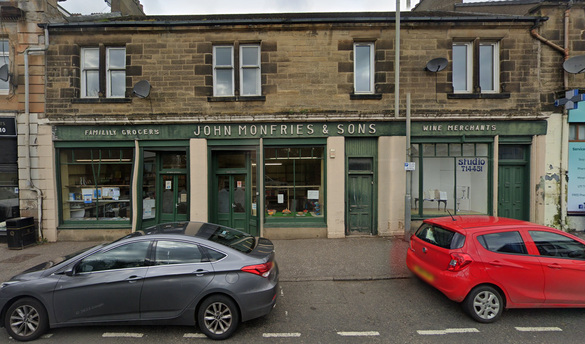 Monfries and Sons store in Brightons, Falkirk 