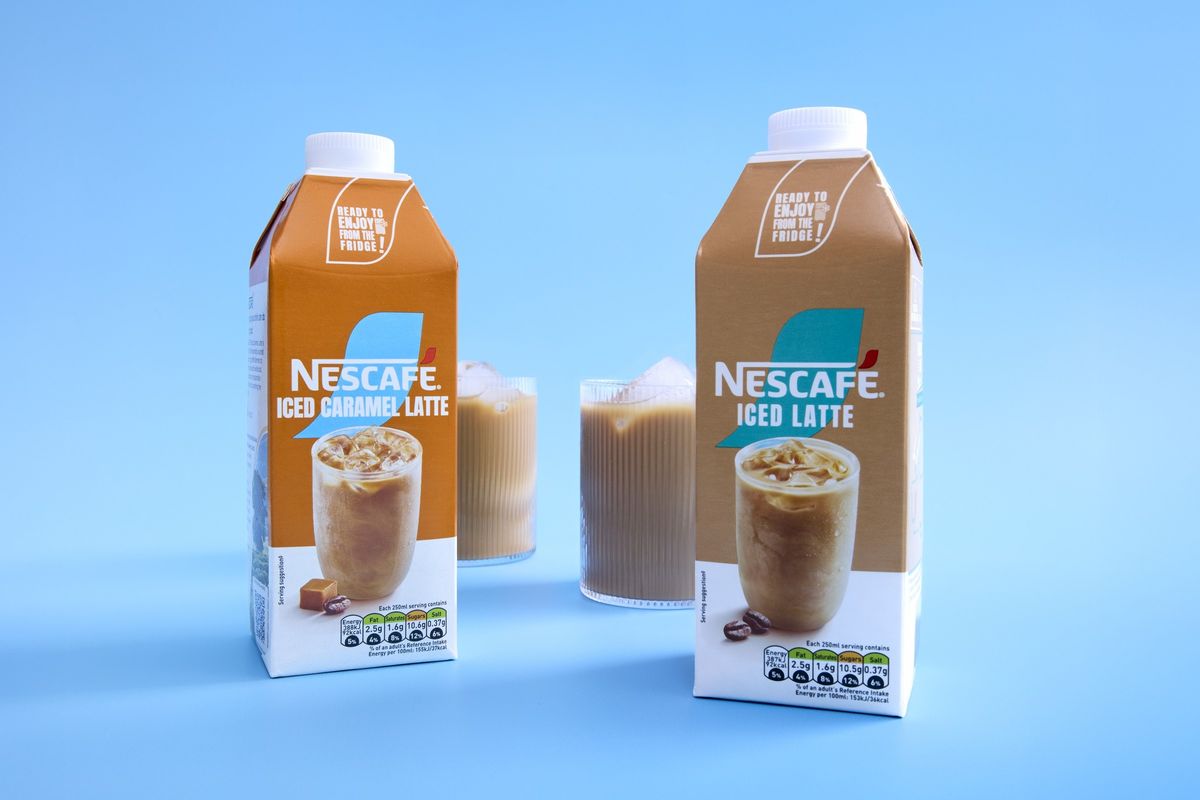 Nescafé launches new RTD range of Iced Lattes