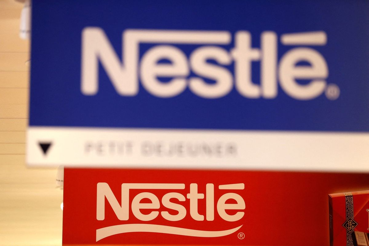 Nestle annual profit drops