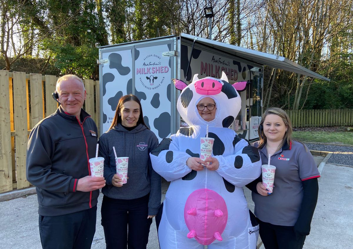 New Ann Forshaw’s Milk Shed launches at SPAR Derwent in Keswick