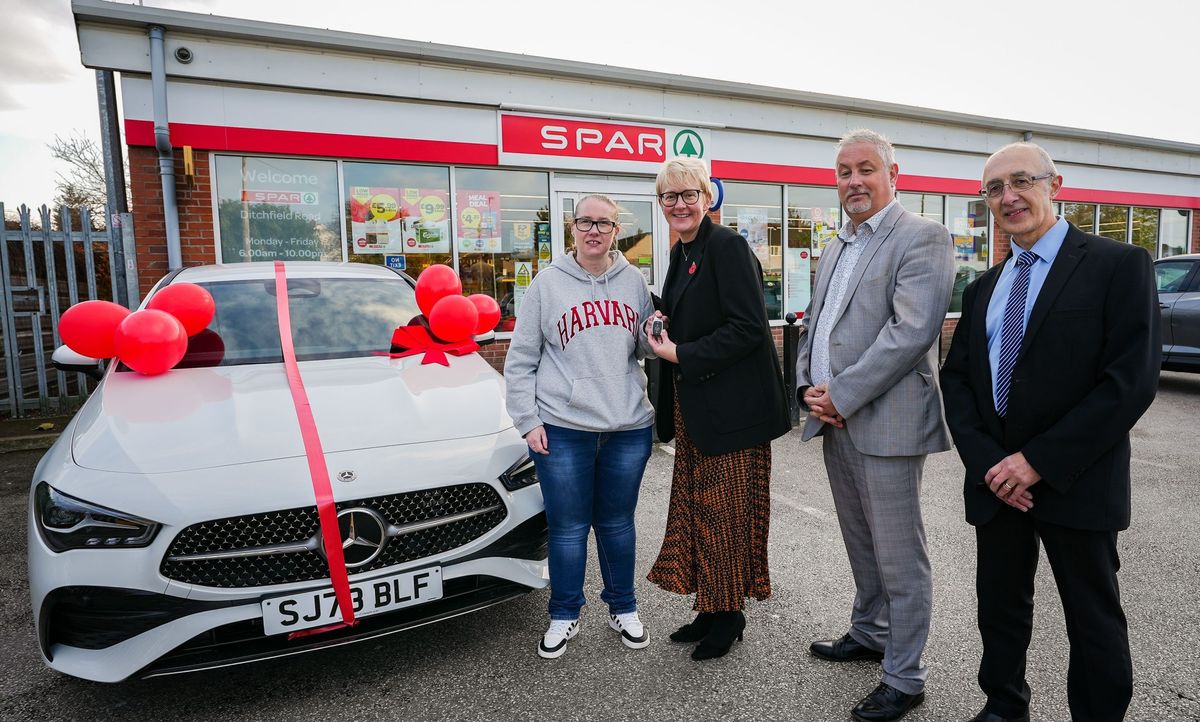 SPAR presents MrBeast Feastables campaign winners with grand prizes