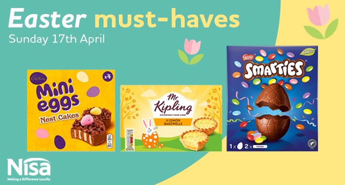 Nisa's sweet deals for Easter