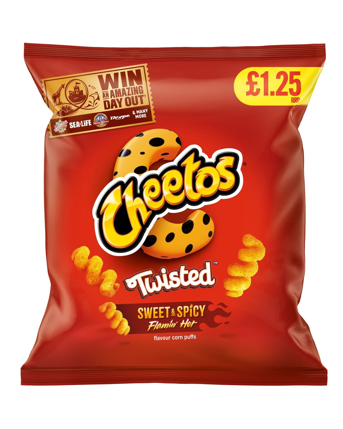 PepsiCo & Merlin Entertainments on-pack promotion – Win family tickets to top UK attractions with Frazzles, Chipsticks, and Cheetos