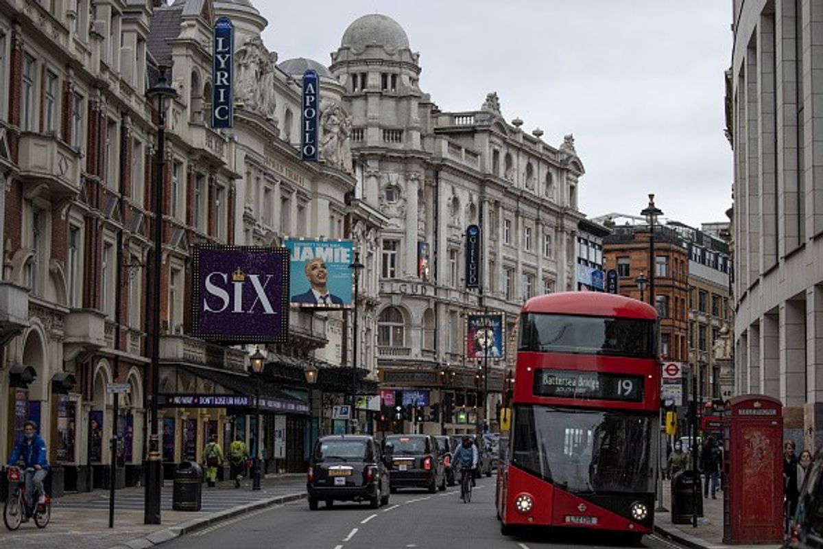 Footfall rises in London's West End as Britons return to office