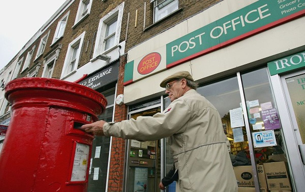 Royal Mail Tracked parcel products on sale at all Post Office branches