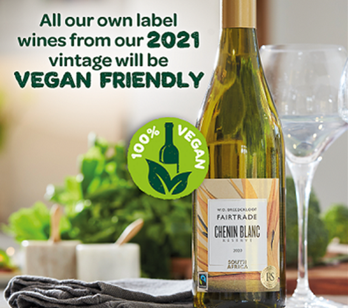 SPAR becomes UK's first to launch own-label vegan wine