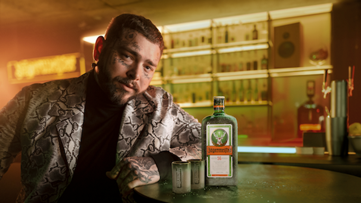 Jägermeister launches global 'Night Lights' campaign with Post Malone PLUS limited-edition bottle