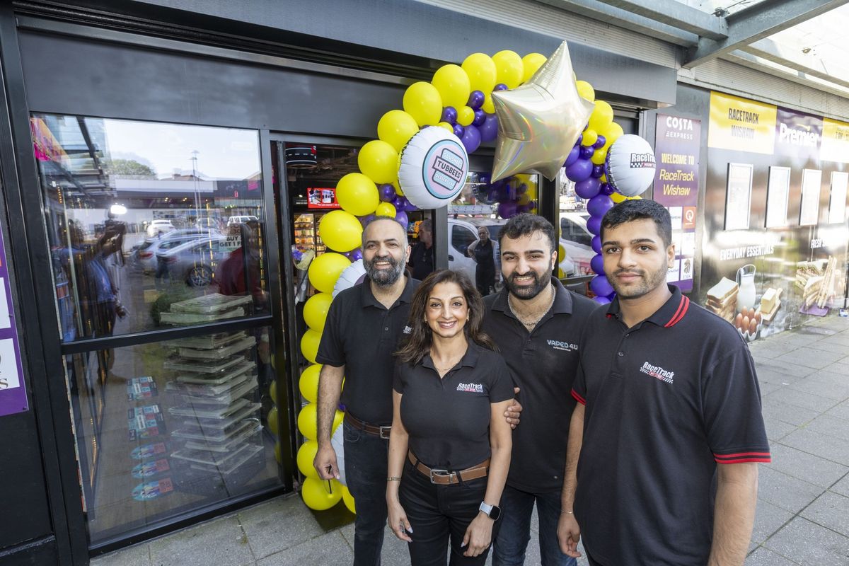 Sud family opens 11th Racetrack store in Wishaw