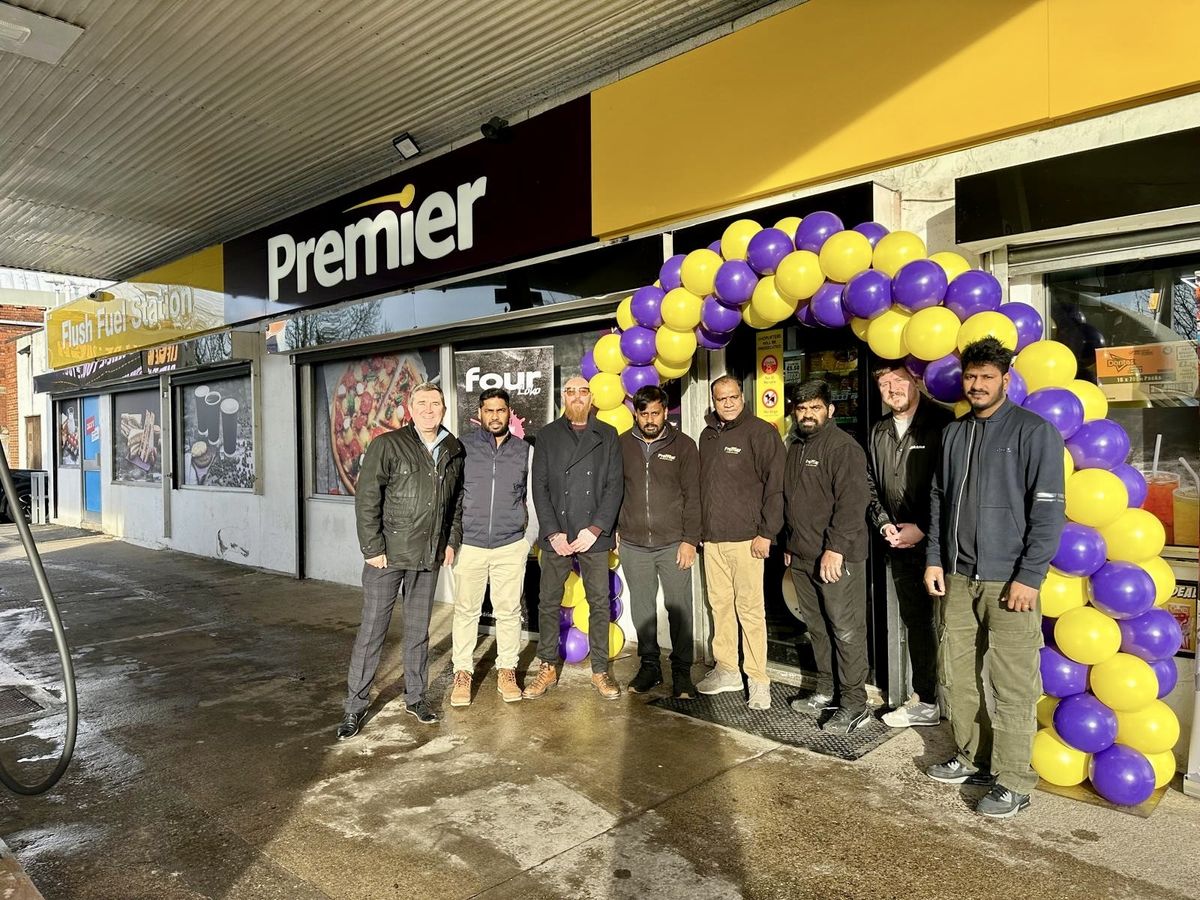 Renovated Gulf Flush Filling Station in West Yorkshire now open with a 24/7 forecourt, Premier shop, and upgraded fuel dispensers