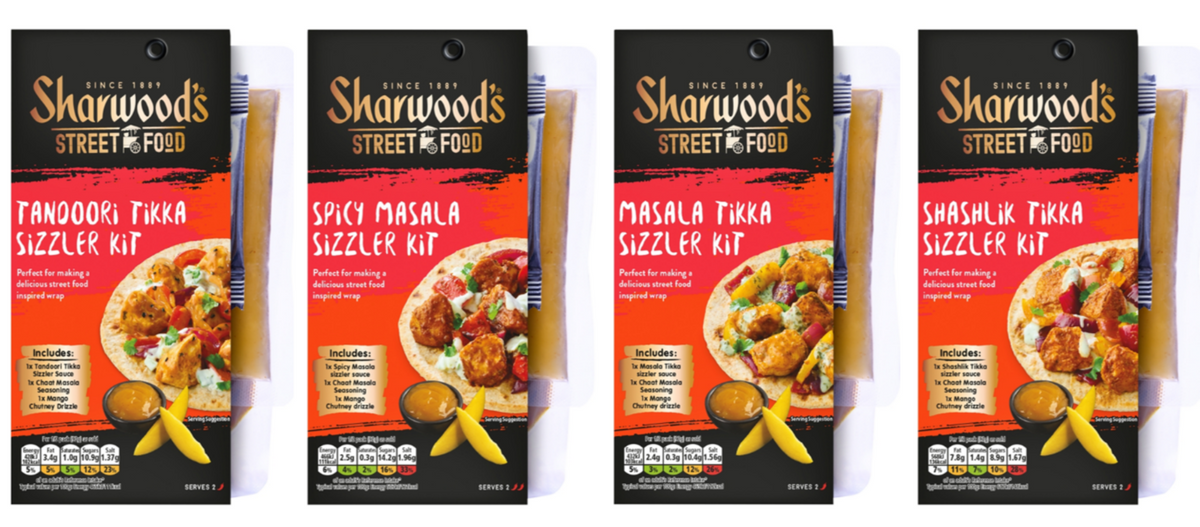 Sharwood's Sizzler Street Food range