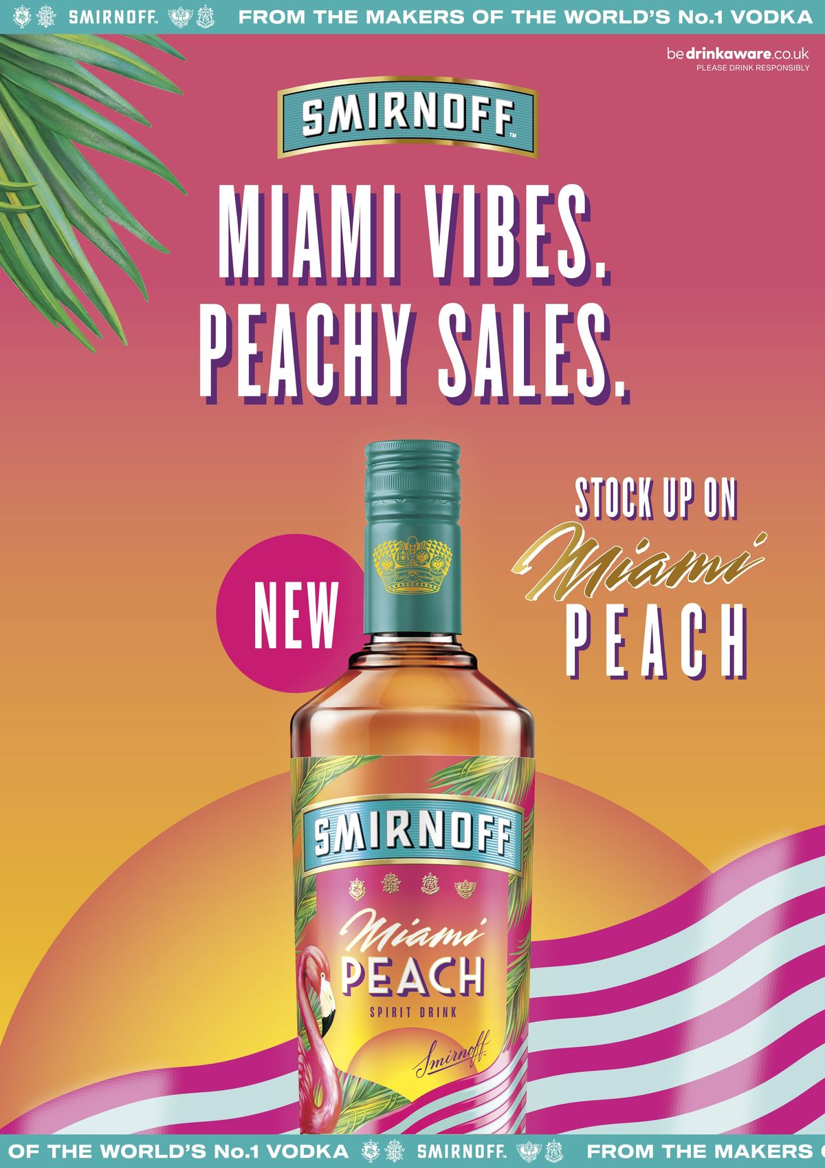 Smirnoff Miami Peach Launch