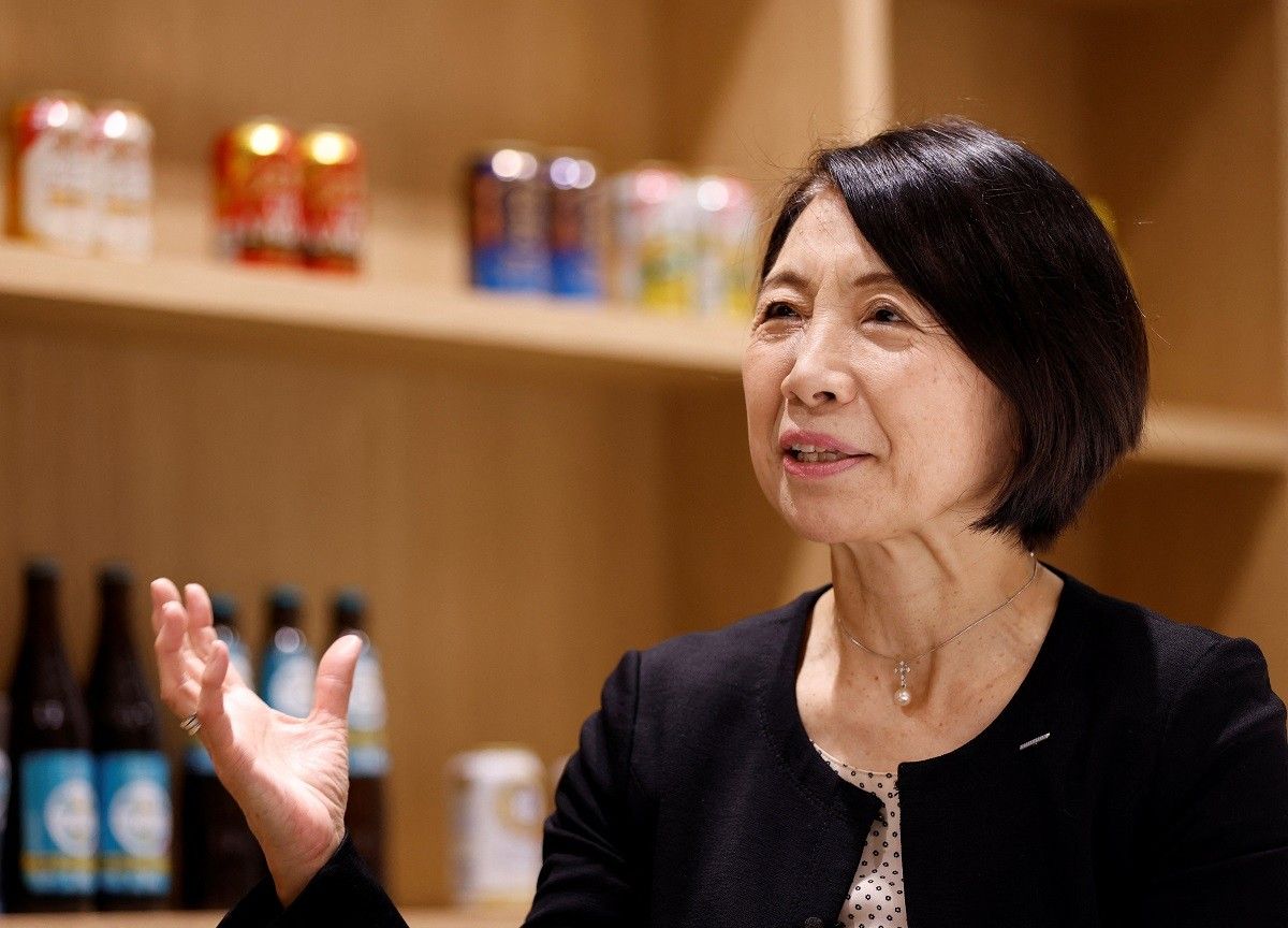 Suntory Beverage's first female CEO wants more women managers, global business