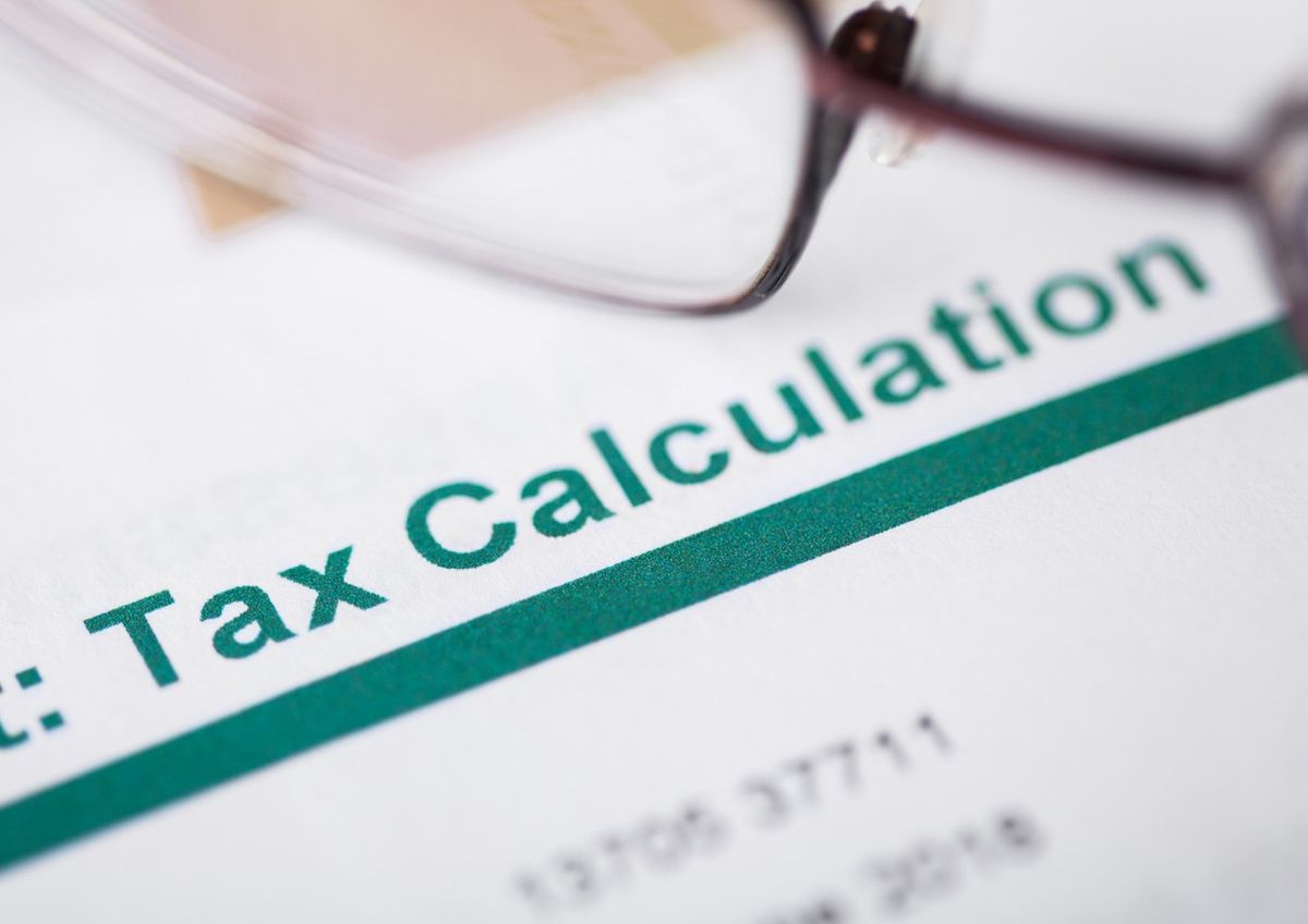 Tax Calculation statement 