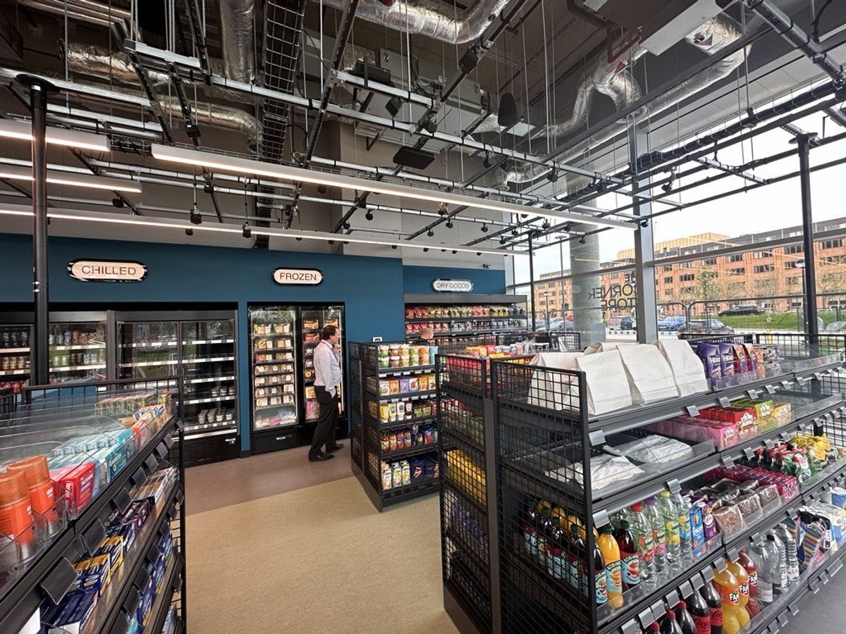 Checkout-free store using Amazon technology opens in Milton Keynes