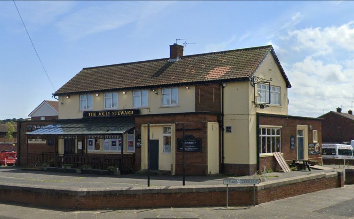 The Jolly Steward pub site, South Shields