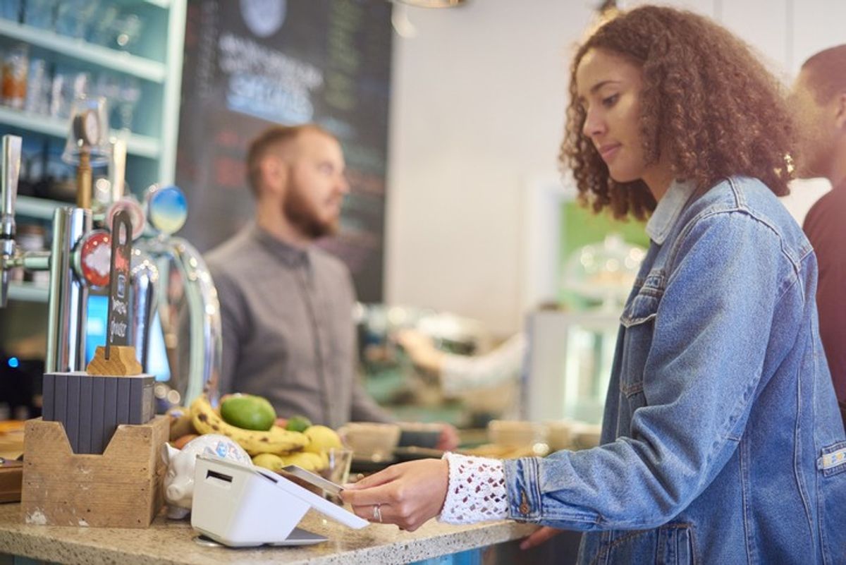 UK card payments are contactless’