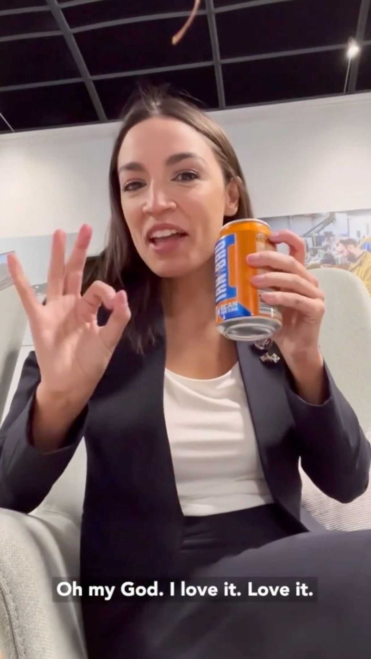 US lawmaker Ocasio-Cortez raves over Irn-Bru