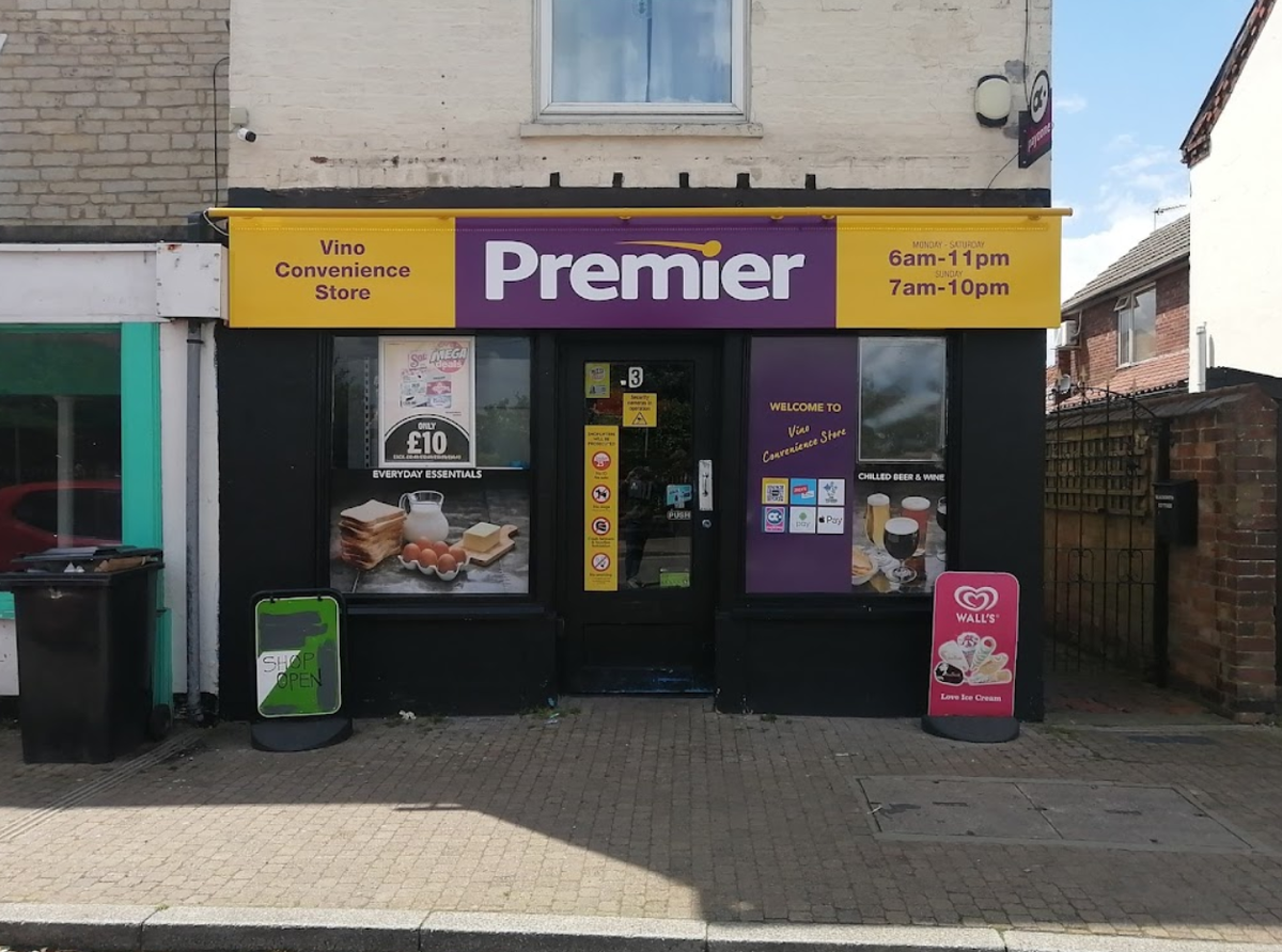 Vino Convenience Store on Metheringham High Street 