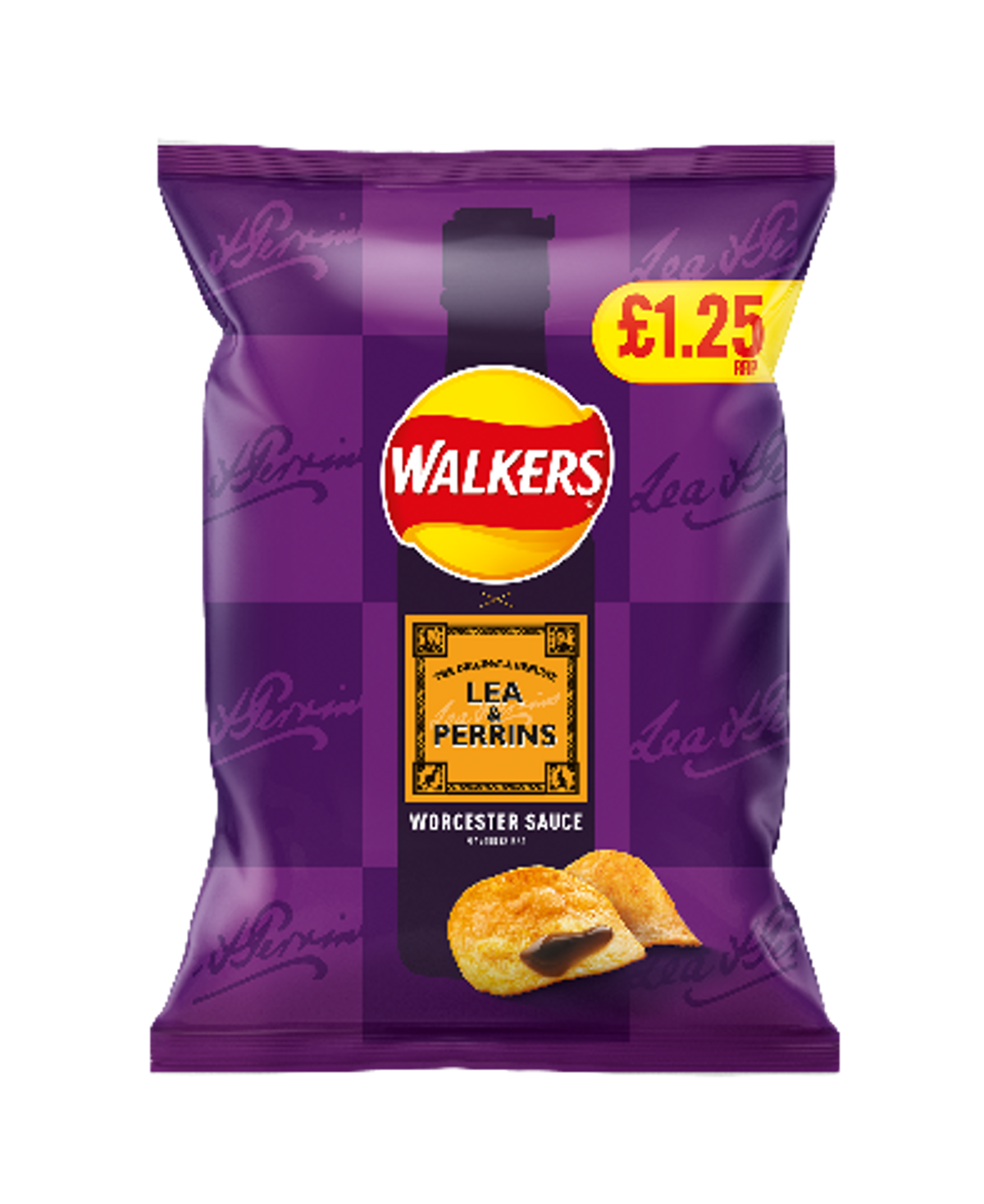 Walkers Worcester Sauce and Heinz Tomato Ketchup crisps return, featuring iconic Lea 